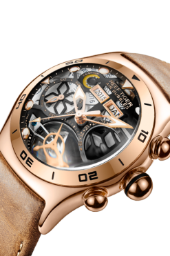 đồng hồ reef tiger Air Bubble Skeleton RGA703-PBBB