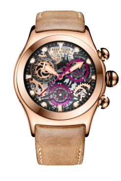 đồng hồ reef tiger Big Bang Skeleton RGA792-PBBRG