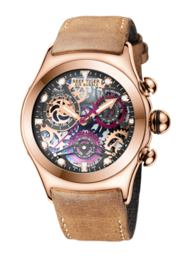 đồng hồ reef tiger Big Bang Skeleton RGA792-PBBRG
