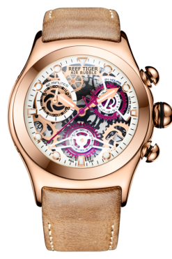 đồng hồ reef tiger Big Bang Skeleton RGA792-PWBS
