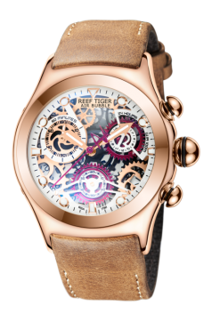 đồng hồ reef tiger Big Bang Skeleton RGA792-PWBS