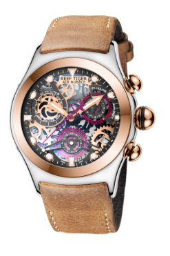 đồng hồ reef tiger Big Bang Skeleton RGA792-TBBRG